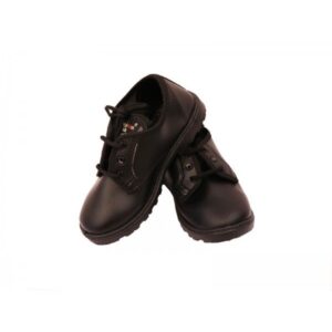 Boys Black Lace-Up Shoes – Pre-Nursery to KG-II
